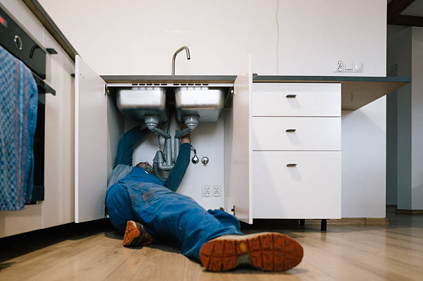 Professional Leak Detection technician working in Rheems, PA